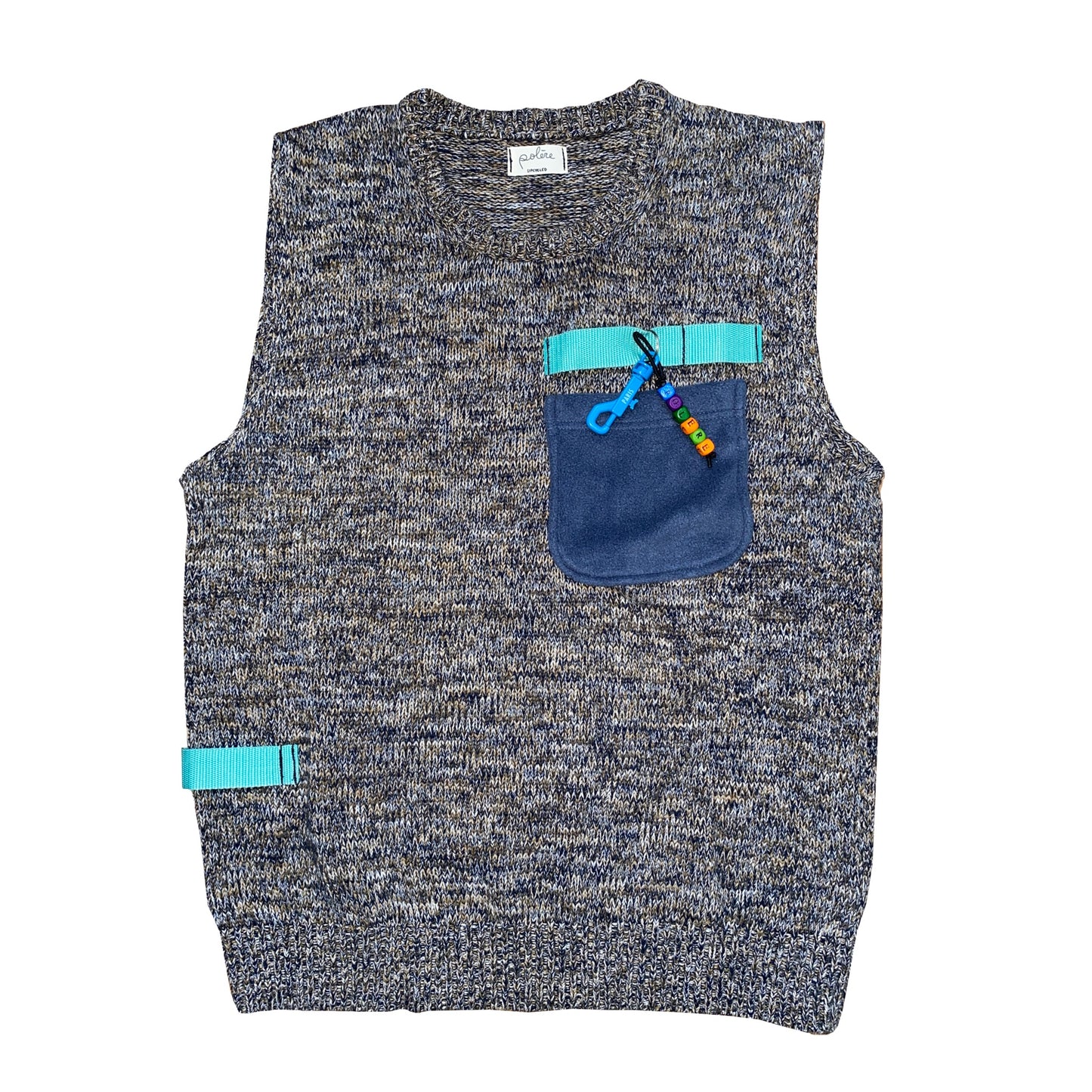 Pull en maille sans manches