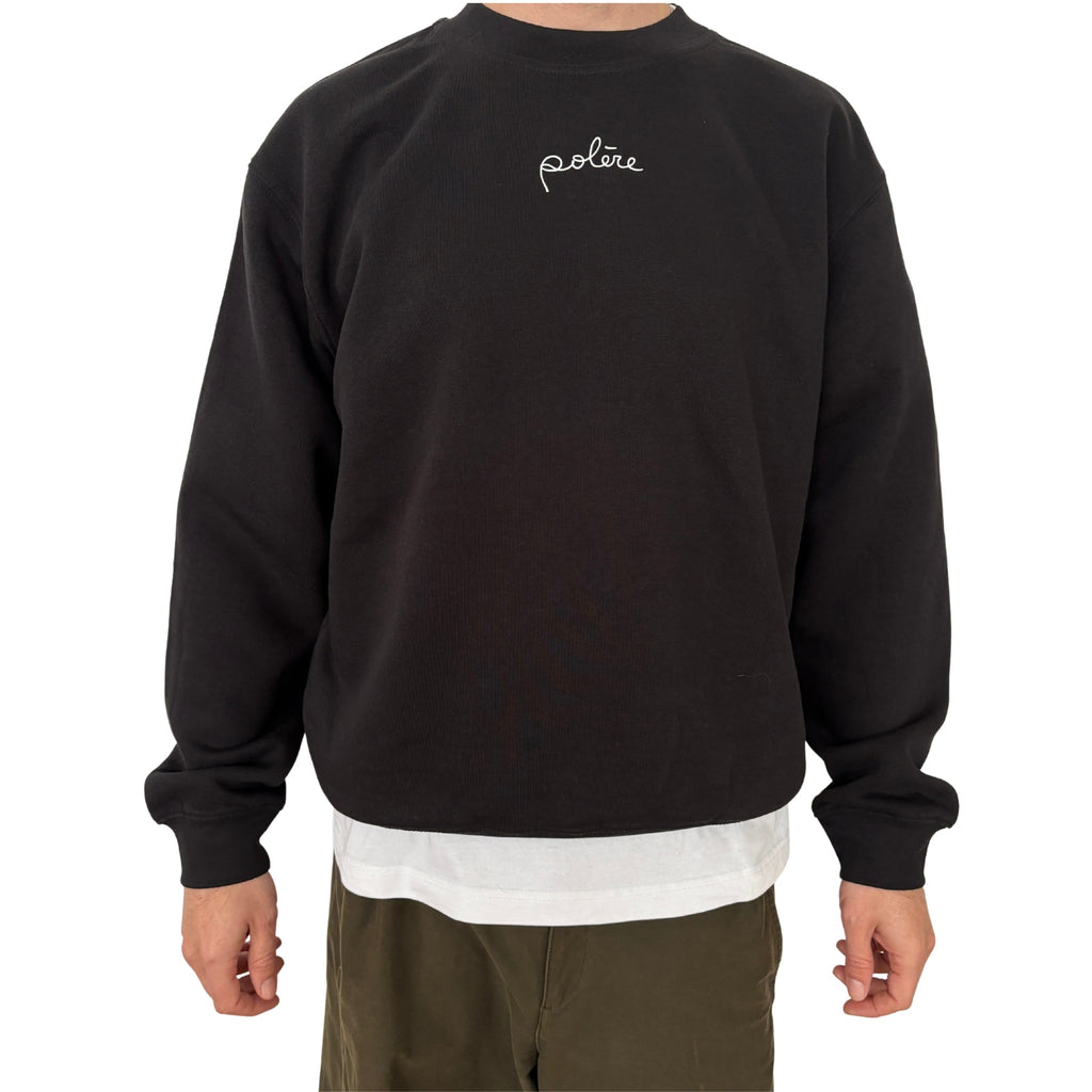 Sweat crewneck noir