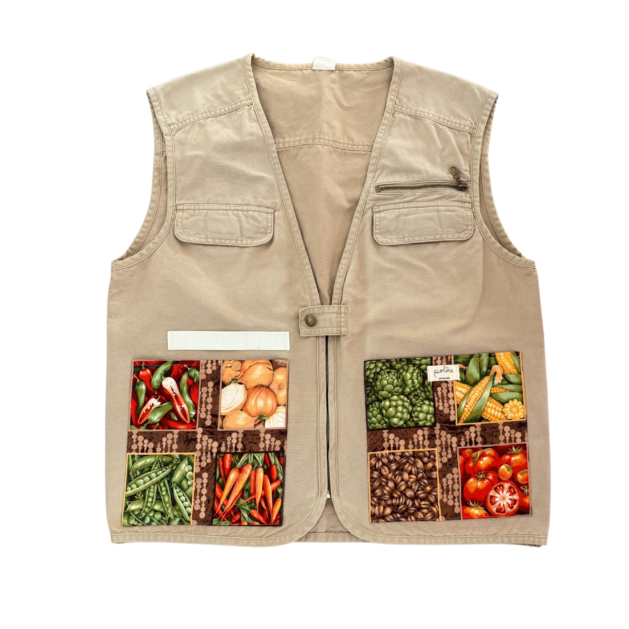 Veste poches légumes