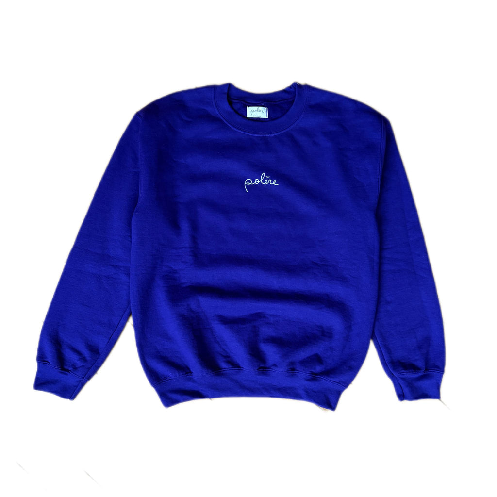 Sweat crewneck violet